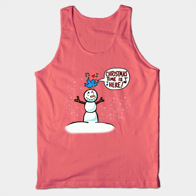 Christmas Time is here! Tank Top by wolfmanjaq